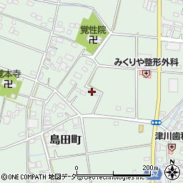 栃木県足利市島田町827周辺の地図