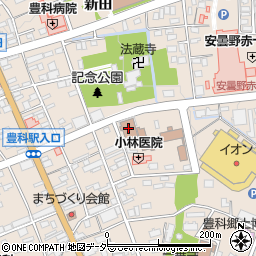 長野県安曇野市豊科5708周辺の地図