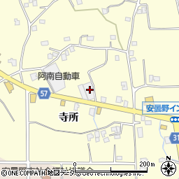 長野県安曇野市豊科南穂高寺所630周辺の地図