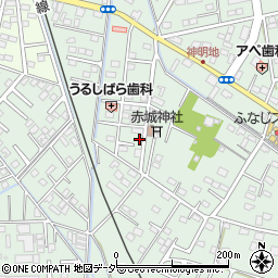 栃木県足利市上渋垂町63-2周辺の地図