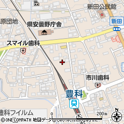 長野県安曇野市豊科新田4920周辺の地図