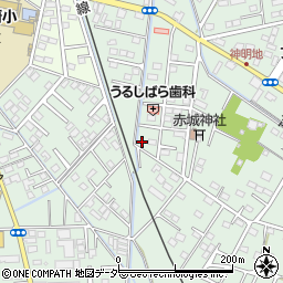 栃木県足利市上渋垂町66-1周辺の地図