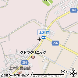 石川県加賀市大聖寺上木町稲干場周辺の地図