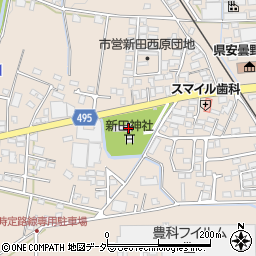 長野県安曇野市豊科5230周辺の地図