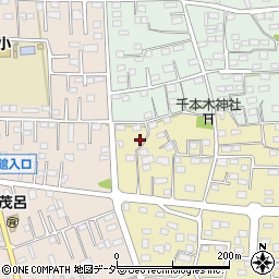 群馬県伊勢崎市南千木町2209周辺の地図