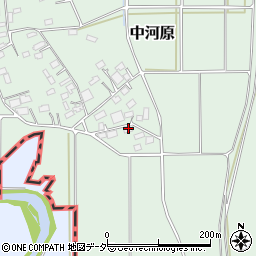 栃木県小山市中河原354周辺の地図