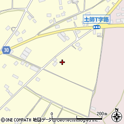 茨城県笠間市土師1271-8周辺の地図