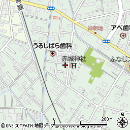 栃木県足利市上渋垂町62周辺の地図