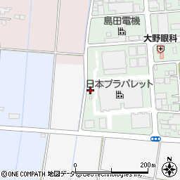 日本プラパレット株式会社　佐野工場周辺の地図