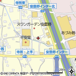 四川乃華 安曇野店周辺の地図