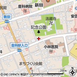 長野県安曇野市豊科新田4780周辺の地図