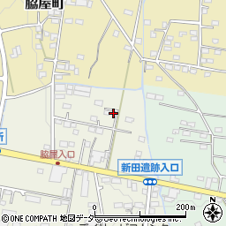 群馬県太田市別所町583周辺の地図