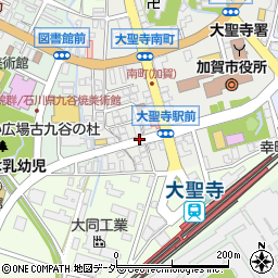 JR大聖寺駅口/﻿加賀市役所周辺の地図