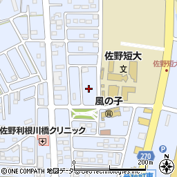 栃木県佐野市高萩町1303周辺の地図