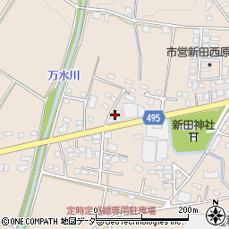 長野県安曇野市豊科新田5171-10周辺の地図