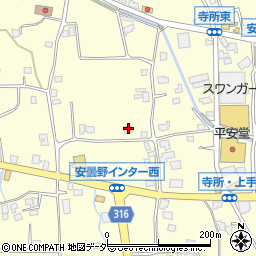 長野県安曇野市豊科南穂高寺所95周辺の地図