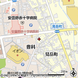 長野県安曇野市豊科南穂高473-4周辺の地図