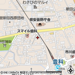 長野県安曇野市豊科4965-1周辺の地図