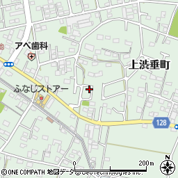 栃木県足利市上渋垂町277周辺の地図
