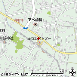 栃木県足利市上渋垂町519周辺の地図