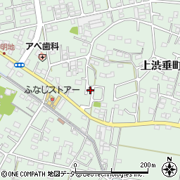 栃木県足利市上渋垂町276周辺の地図