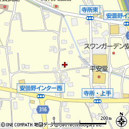 長野県安曇野市豊科南穂高83周辺の地図