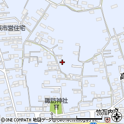 栃木県佐野市高萩町274周辺の地図