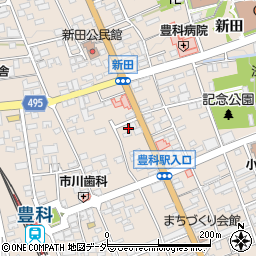 長野県安曇野市豊科5969周辺の地図