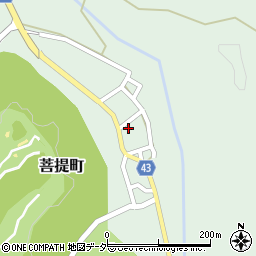 菩提町町内会周辺の地図