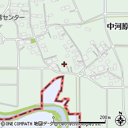 栃木県小山市中河原315周辺の地図