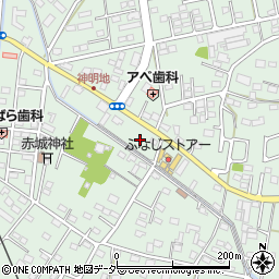 栃木県足利市上渋垂町225-3周辺の地図