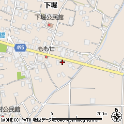 長野県安曇野市堀金烏川4878周辺の地図