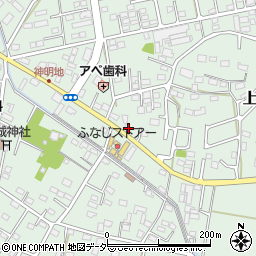 栃木県足利市上渋垂町271周辺の地図