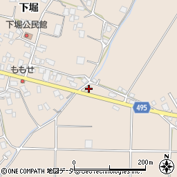 長野県安曇野市堀金烏川4124周辺の地図