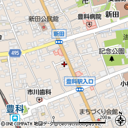 長野県安曇野市豊科5965周辺の地図