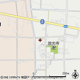 群馬県太田市新田小金井町265周辺の地図