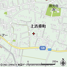 栃木県足利市上渋垂町周辺の地図
