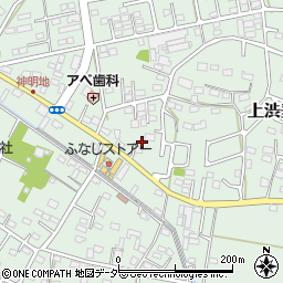 栃木県足利市上渋垂町272周辺の地図