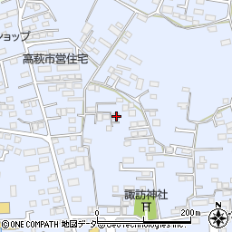 栃木県佐野市高萩町300周辺の地図