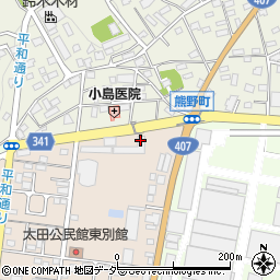 太田工科専門学校周辺の地図