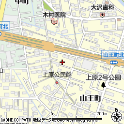 群馬県伊勢崎市山王町233-6周辺の地図