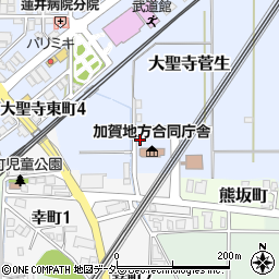 石川県加賀市大聖寺菅生イ78周辺の地図