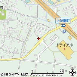 栃木県足利市上渋垂町955周辺の地図