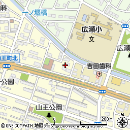 群馬県伊勢崎市山王町73周辺の地図