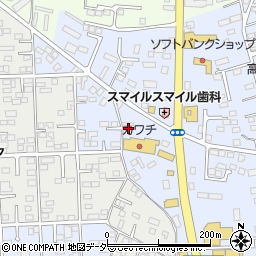 栃木県佐野市高萩町477周辺の地図