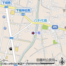 長野県安曇野市堀金烏川4981周辺の地図