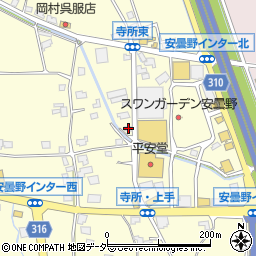 長野県安曇野市豊科南穂高1094周辺の地図