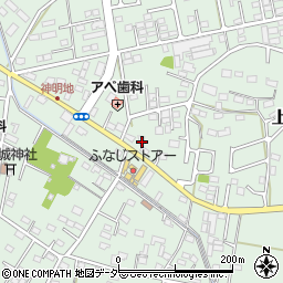 栃木県足利市上渋垂町270周辺の地図
