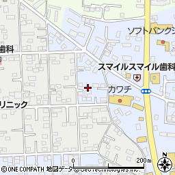 栃木県佐野市高萩町480周辺の地図