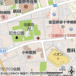 長野県安曇野市豊科5709周辺の地図